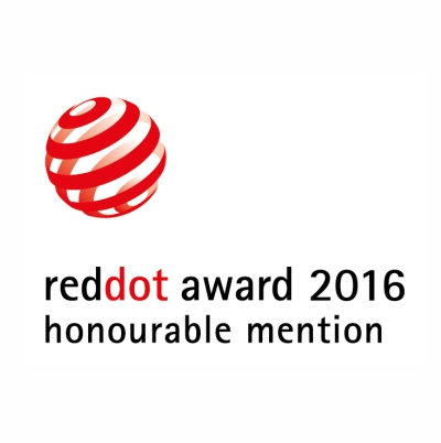 Awards - Red Dot Award 2016, honourable mention