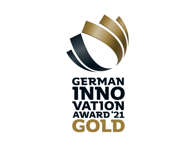 Awards - Zlato priznanje German Innovation Awards 2021