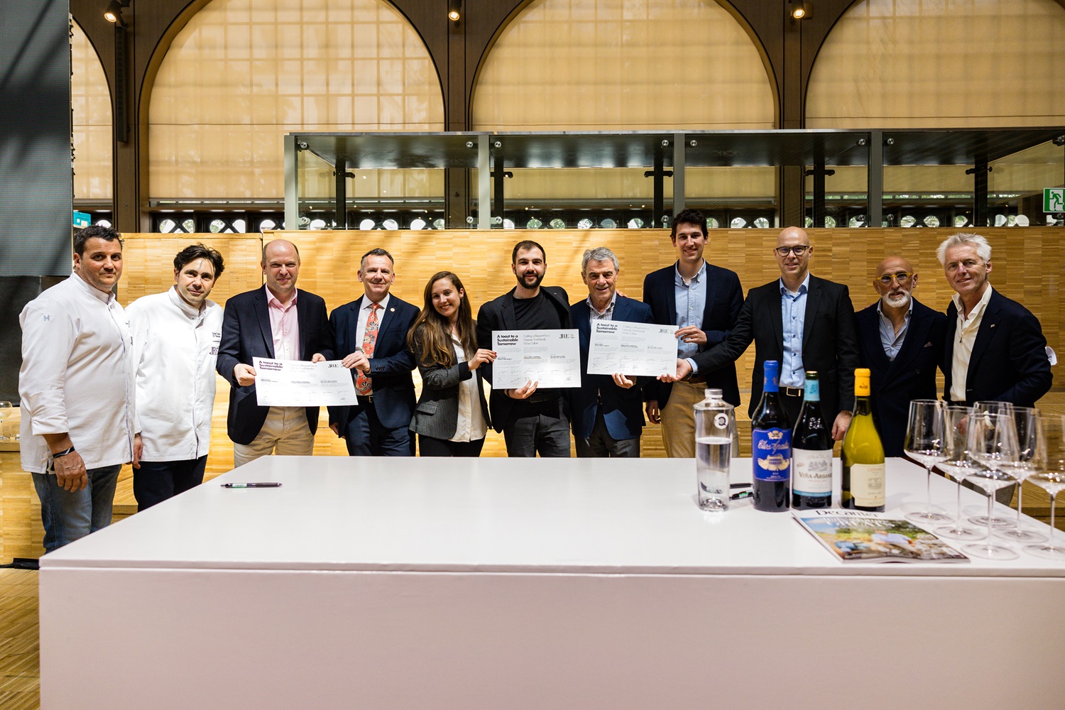 Sustainability initiatives of the Vaider Group and the Association Jeunes Restaurateurs (JRE)
