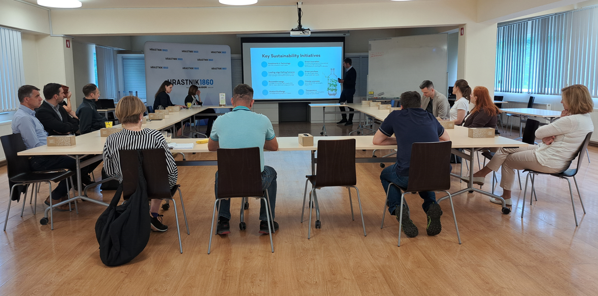 The session of the Section for Environment and Energy of the ZGZ at HRASTNIK1860 shed light on current sustainable practices